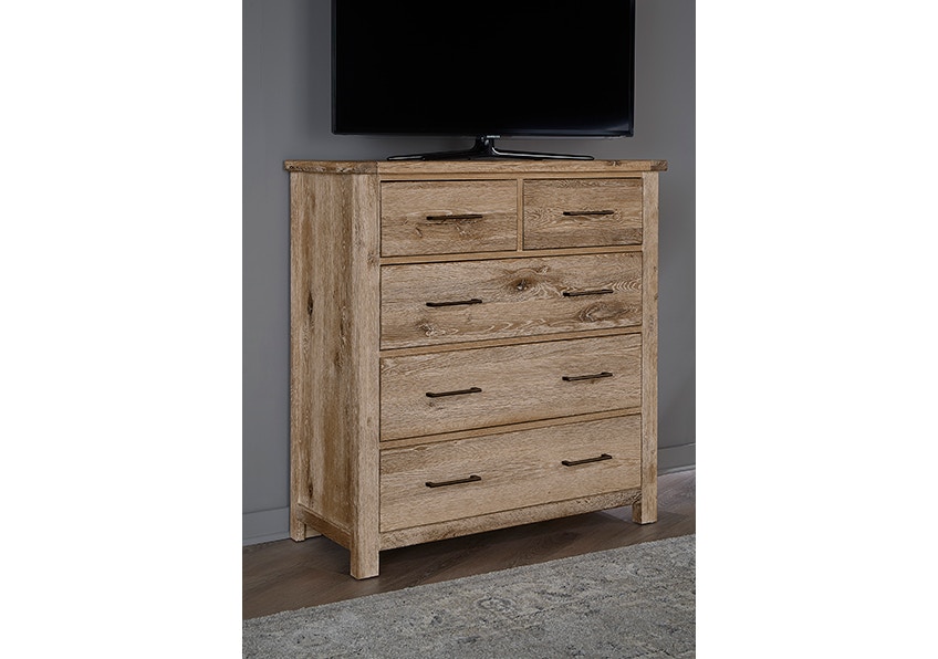 Artisan & Post by Vaughan-Bassett Dovetail White Oak 5-Drawer